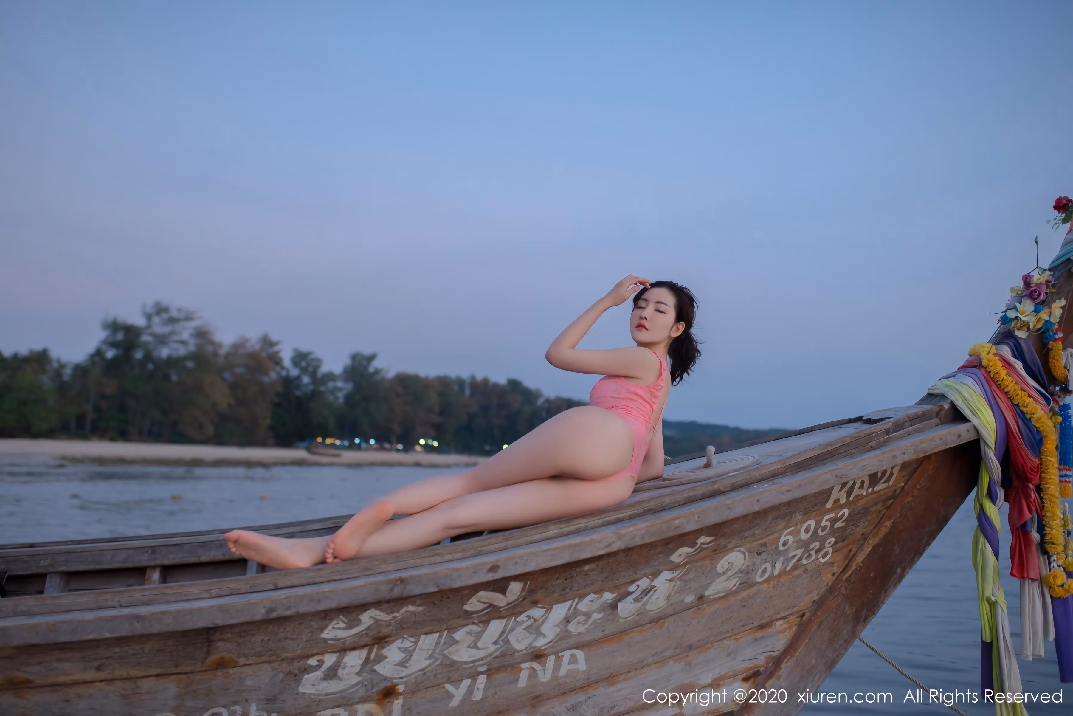 海边木船写真